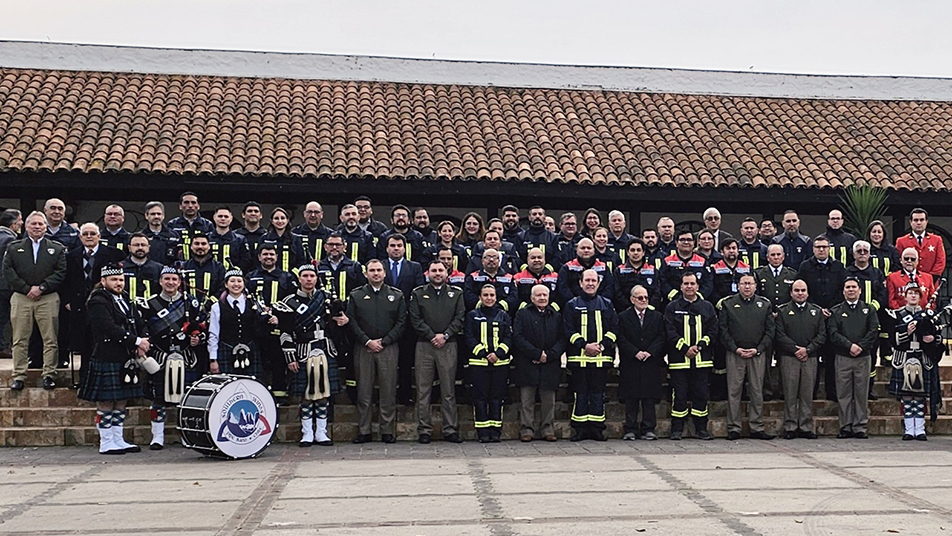 Academia Nacional de Bomberos conmemoró su 36° aniversario 