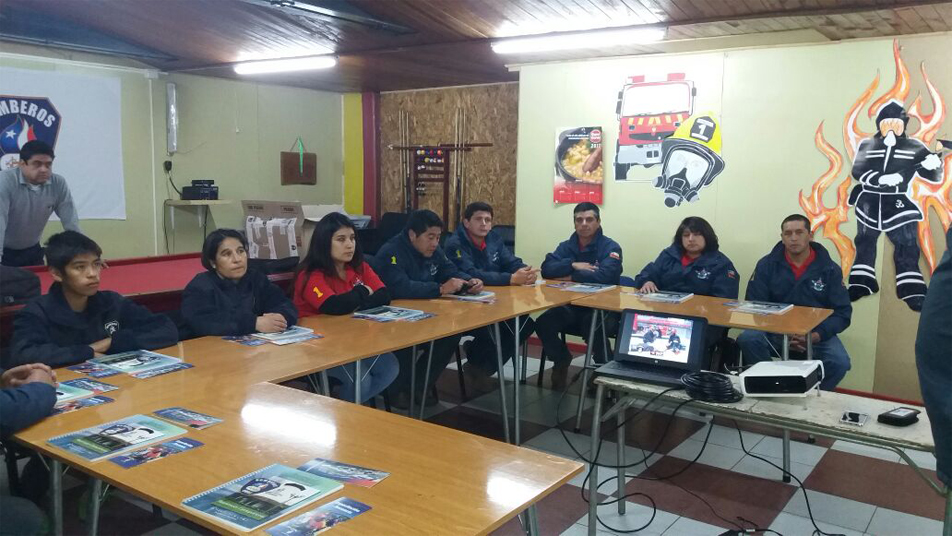 Registro de la Academia Nacional de Bomberos forma parte importante del Sistema de Información Bomberil 