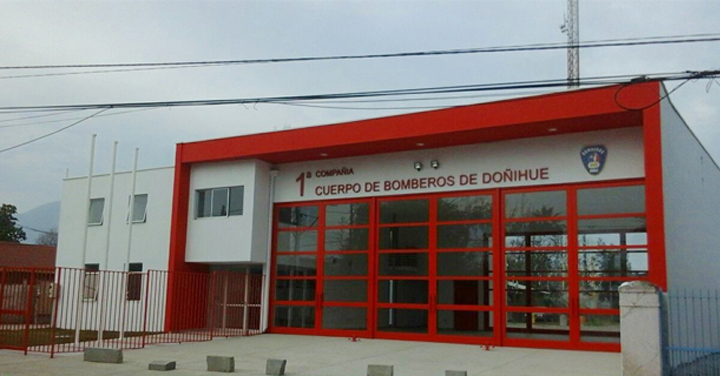 Inaugurado cuarteles de Bomberos de Curicó y Doñihue