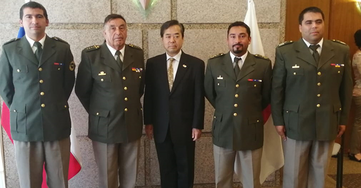 Cuerpo de Bomberos de Coquimbo recibió donación de la Embajada de Japón 