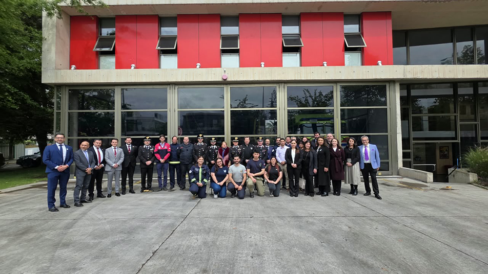 Bomberos de Chile participa en cursos organizados por la Organizzazione Internazionale Italo-Latino Americana IILA y el Comando Central del Arma Dei Carabinieri