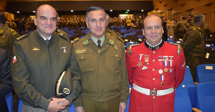 Presidente Nacional de Bomberos participó en la Cuenta Pública de Carabineros de Chile