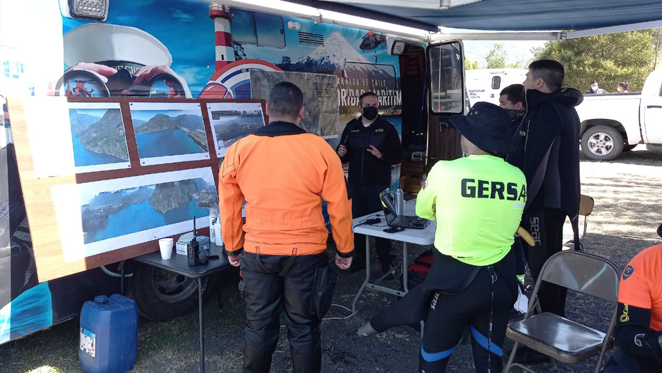 Sistema Nacional de Operaciones moviliza grupos GERSA en Lago Pellaifa