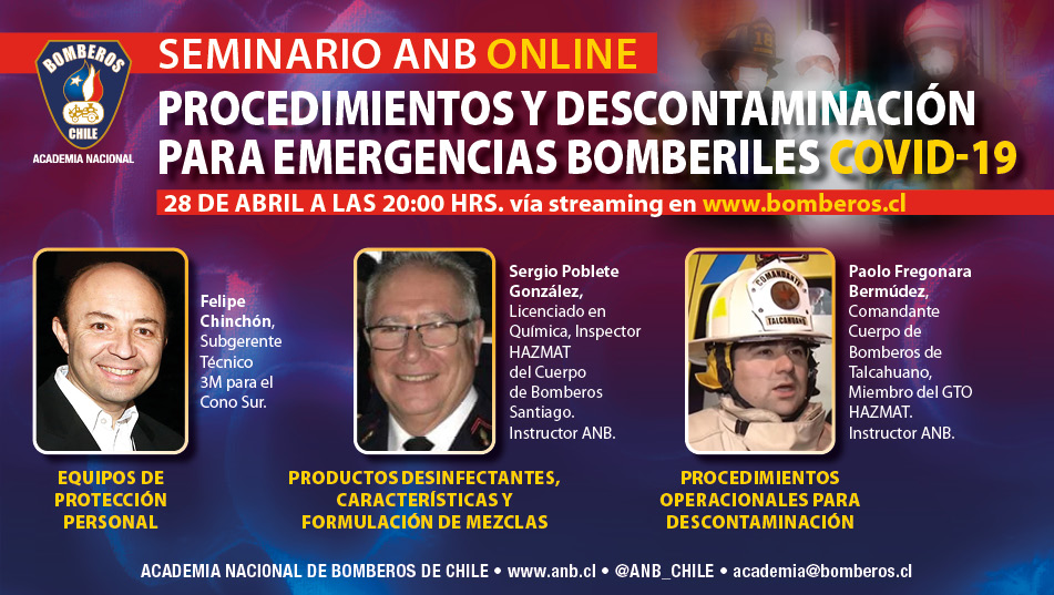Seminario Online sobre Técnicas y Procedimientos de Descontaminación