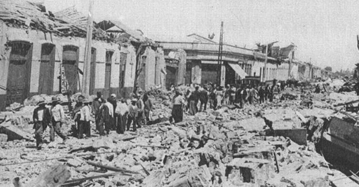  Sirenas de Bomberos sonarán para recordar el mega sismo de Chillán en 1939