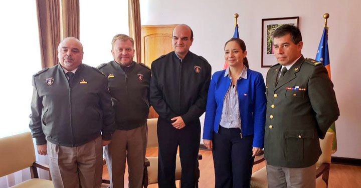 Presidente Nacional de Bomberos visitó región de Coquimbo