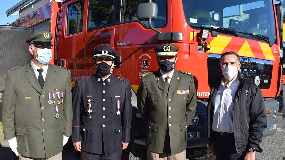  Presidente Nacional en entrega de Material Mayor: “Este es el esfuerzo del Directorio Nacional y de Bomberos de Frutillar”