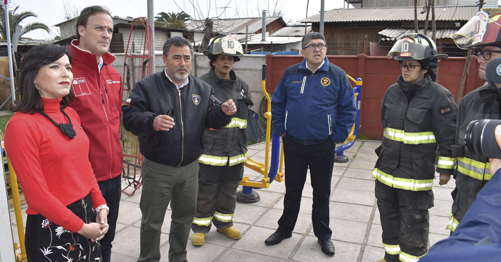 Ministerio de Bienes Nacionales entregará terreno a la 10ma Compañía de Calera de Tango