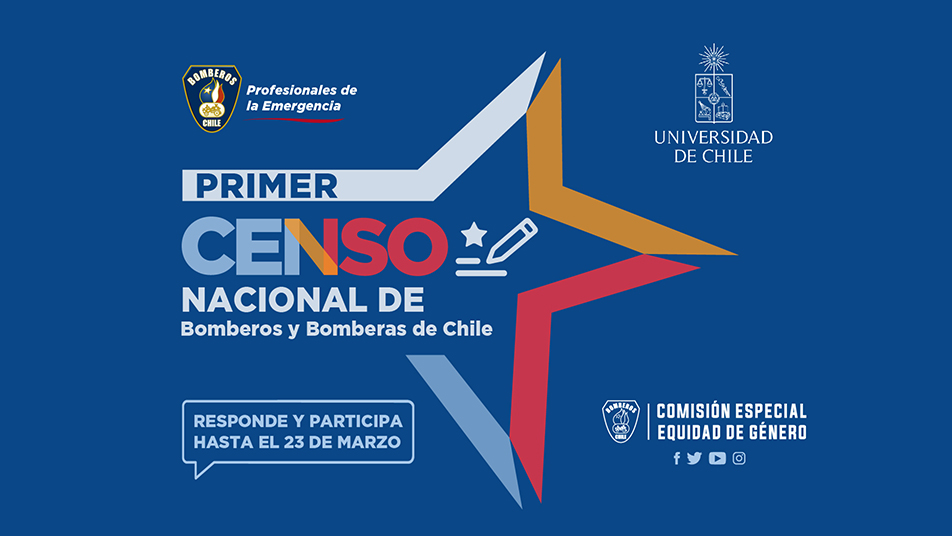 Ya está disponible el “Primer Censo Nacional de Bomberos de Chile”