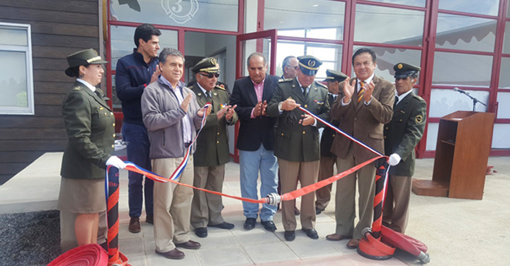 Inauguración de nuevos cuarteles para la Región del Maule