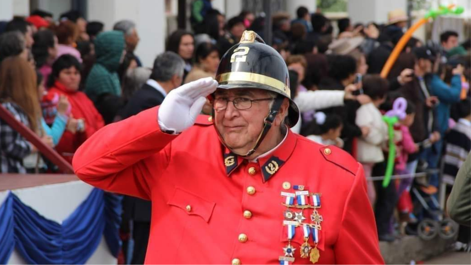 El CB de Lanco informa el fallecimiento del Miembro Honorario y Bombero Insigne de Chile Mario Peña Gutiérrez (Q.E.P.D.)