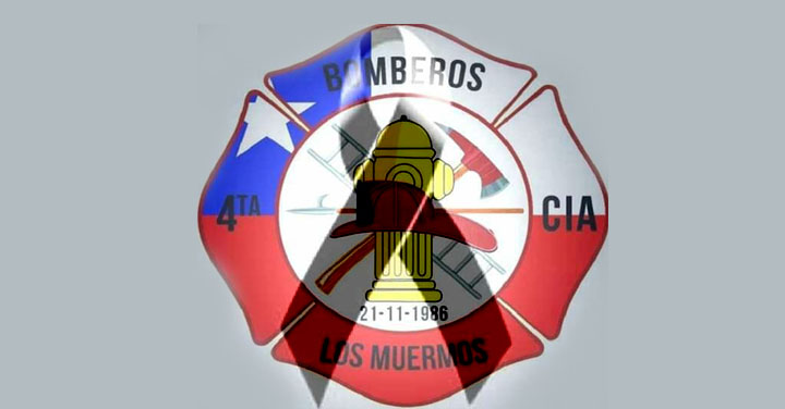 Pesar en el Cuerpo de Bomberos de Los Muermos