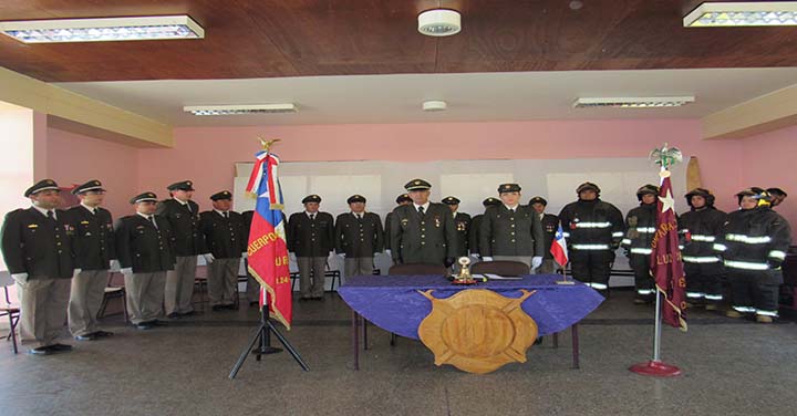 Cuarta Compañia de Curicó Conmemoró 107 años de servicio a la comunidad 