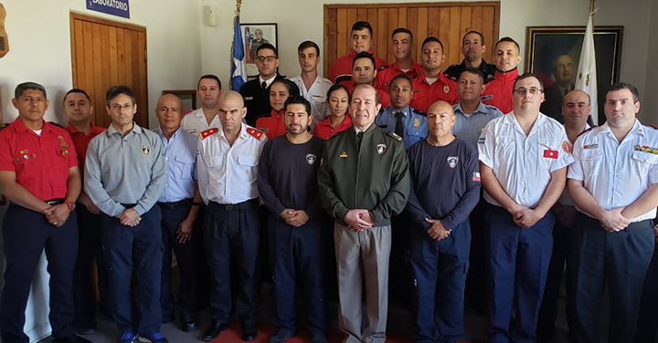 Rector de la ANB inauguró curso Control de Gases Combustibles para integrantes de la OBA 