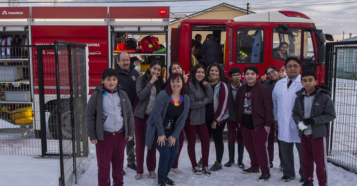 Brigada de Bomberos de Primavera celebró el Día del Bombero