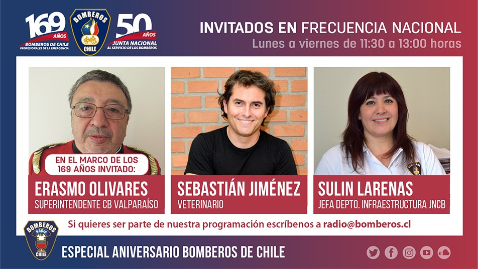 Especial Aniversario 169 años de Bomberos de Chile y 50 años de la JNCB