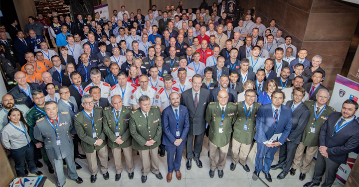 Se inauguró en Chile encuentro internacional de expertos en rescate urbano