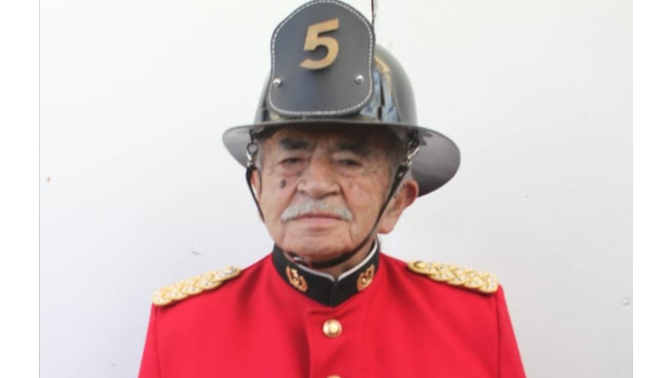 El CB Peñaflor informa el fallecimiento del Bombero Insigne de Chile Desiderio Moya Peña (Q.E.P.D.)