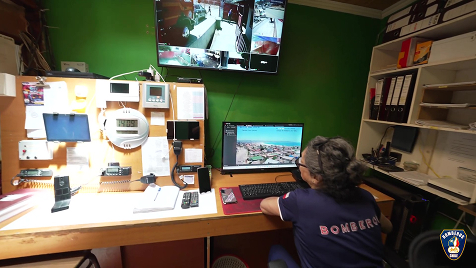 Ojo de Águila: Tecnología al servicio de Bomberos de El Tabo y la comunidad