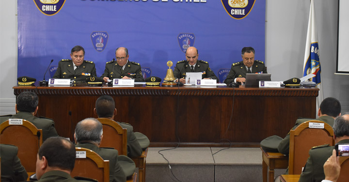 Autoridades de Bomberos de Chile encabezaron Asamblea Nacional