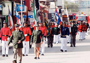 Con desfile de honor Bomberos de Copiapó culminó su aniversario 148