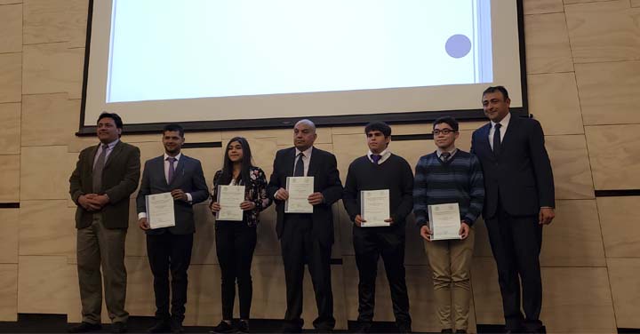 Graduación de aspirantes del Cuerpo de Bomberos de Conchalí