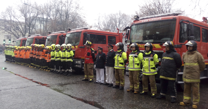 Nuevas unidades de material mayor para los Cuerpos de Bomberos de Los Ríos