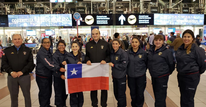 Chilenas participan en III Congreso Internacional de Bomberas en Costa Rica