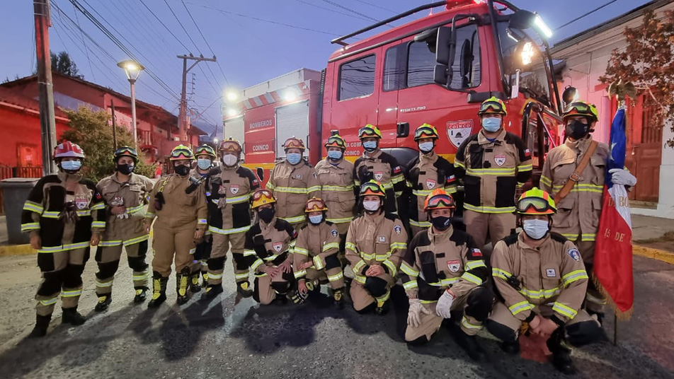 “Somos agradecidos del recurso que se envía a Bomberos, pero solicitamos una mejor revisión a la glosa operacional”, Presidente Nacional en Coinco