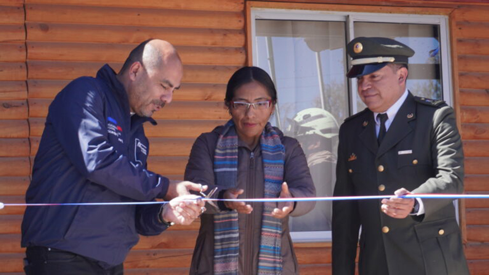 Inauguran la Octava Compañía de Bomberos en la comuna de Putre