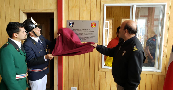 Nuevo cuartel para la Tercera Compañía del Cuerpo de Bomberos de Quellón