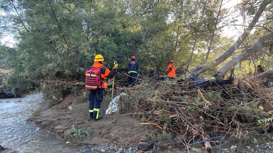 SNO en Fase de Movilización: Intensa búsqueda del Bombero Robinson Altamirano