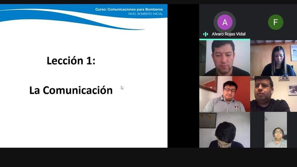 Bomberos de Iquique realizará capacitaciones Online ante pandemia