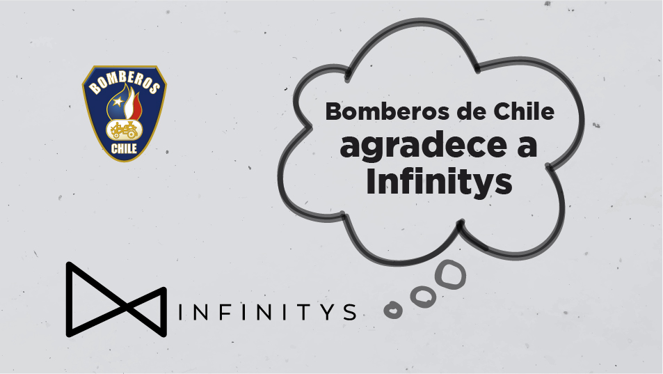 Bomberos de Chile agradece a la empresa Infinitys
