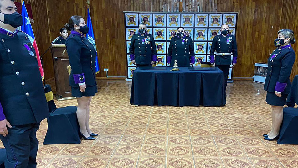 Duodécima Compañía de Bomberos de Temuco celebró su cuarto aniversario 