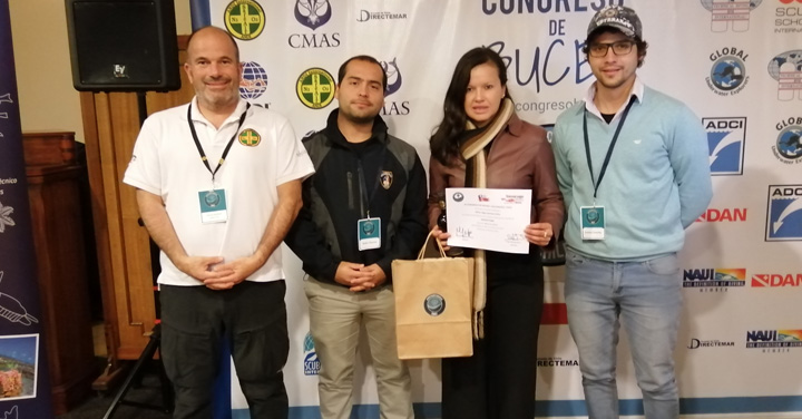 Bomberos de Chile participó en Tercer Congreso de Buceo