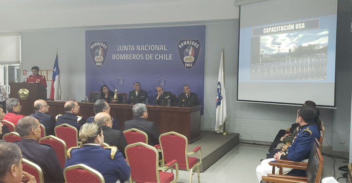 Consejo Regional de Bomberos Metropolitano entregó cuenta anual