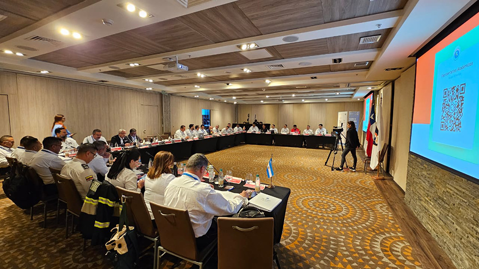 Comenzó la Asamblea Anual de la Organización de Bomberos Americanos OBA 2024