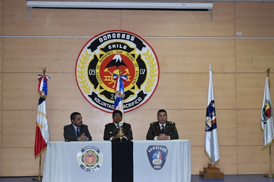 Bomberos de San Pedro de Atacama celebraron su aniversario 13