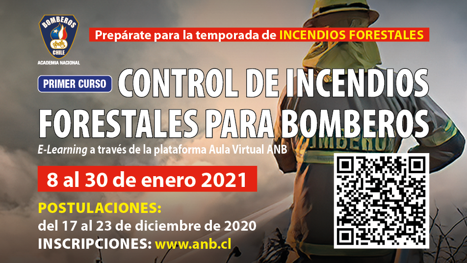 ANB inicia convocatoria para Primer Curso de “Control de Incendios Forestales para Bomberos”