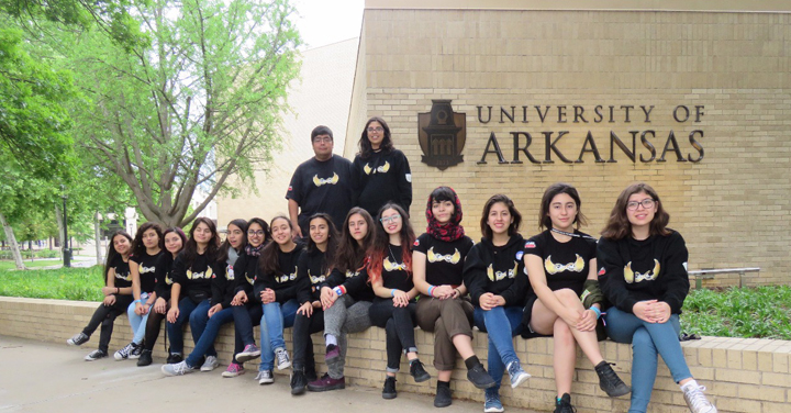 Alumnas del Liceo Carmela Carvajal representaron a Chile con experimento que ayuda a bomberos