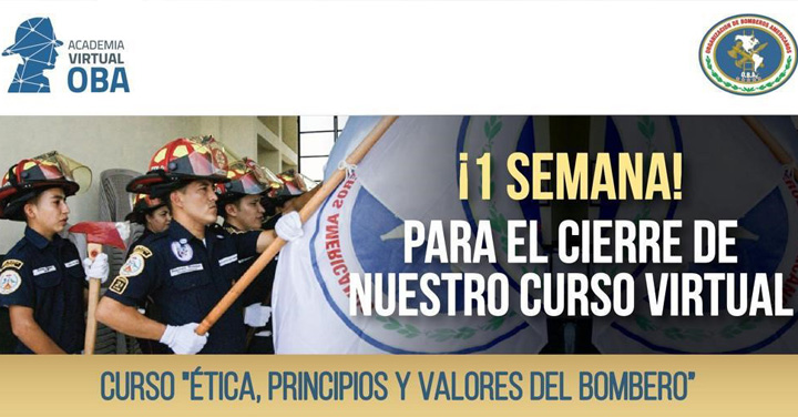 Curso de ética bomberil: Principios y Valores del Bombero