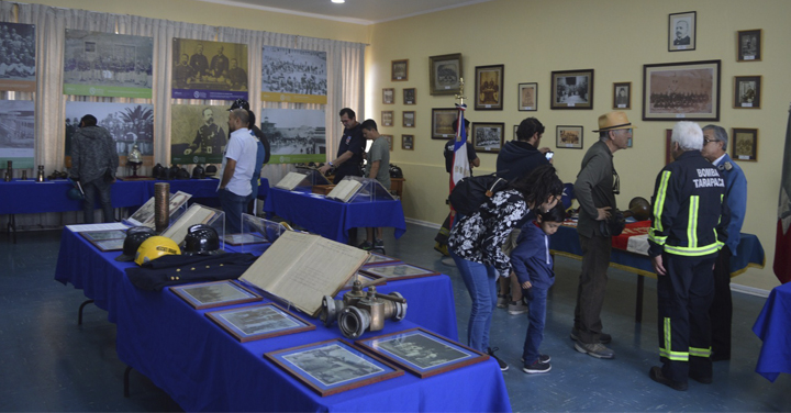 Cuerpo de Bomberos de Iquique participó del Día del Patrimonio Cultural 2018