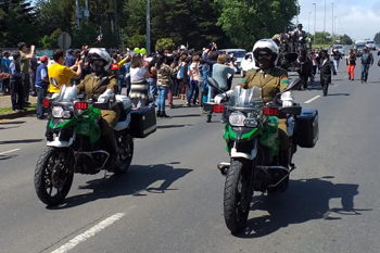 350 Honores a Carabinero Fallecido