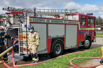 350 bomberos loncoche taller