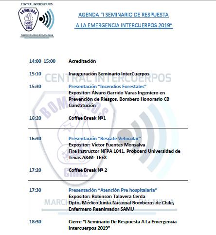 AGENDA 1 SEMINARIO