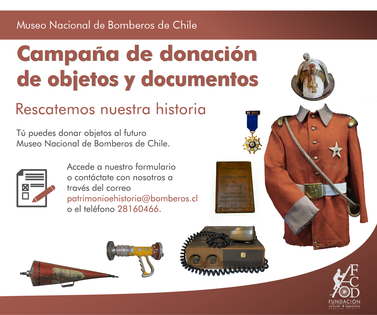 Banner Campaña donación Museo