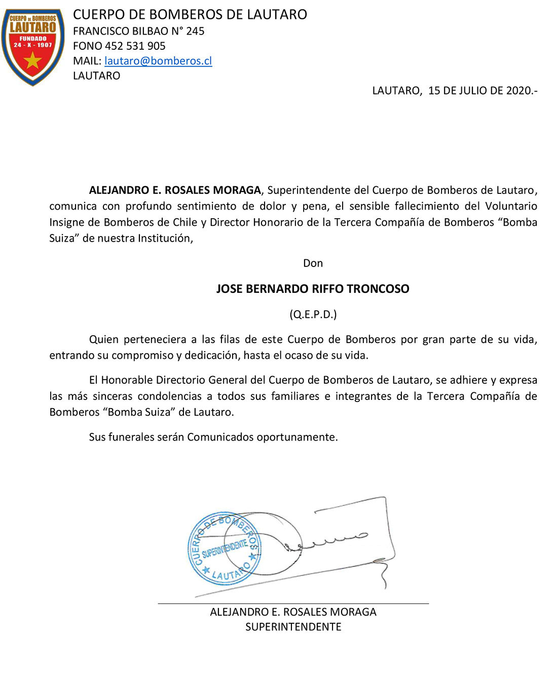 Comunicado Defunción RiffoOK