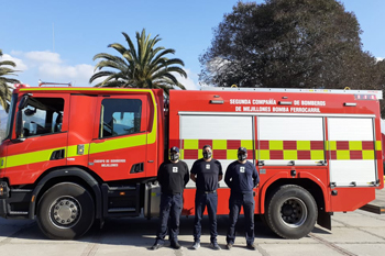 bádminton cumpleaños Realmente Nuevos carros para Bomberos de Mejillones y Villa Alemana - Bomberos