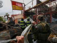 Bomberos de Iquique trabajó en incendio con tres víctimas fatales